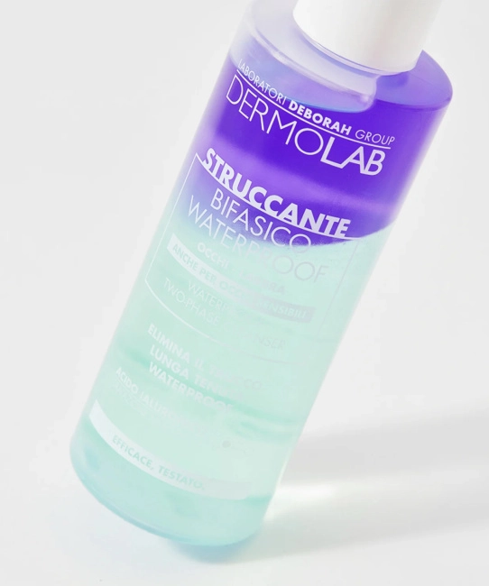 DERMOLAB Двухфазное средство для снятия водостойкого макияжа, 150мл (2)