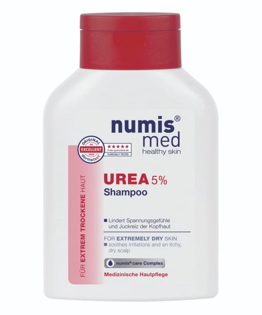 Numis med Шампунь для волос с 5% мочевиной для очень сухой кожи головы UREA, 200мл