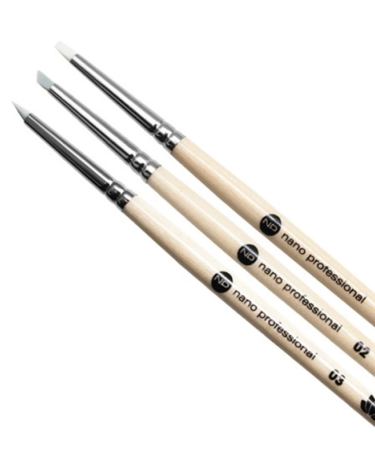 NANO professional Набор силиконовых кистей NP, 3 шт., 3шт (1)