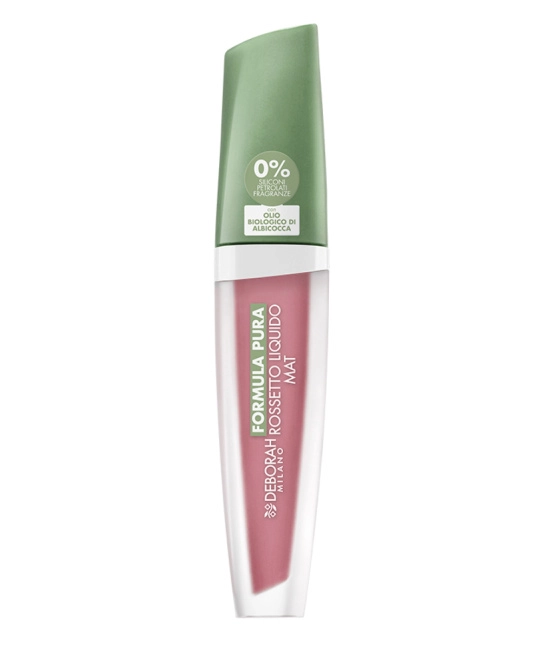 Deborah Milano Помада матовая жидкая FORMULA PURA ROSSETTO LIQUIDO MAT тон 02, 4.5мл (2)