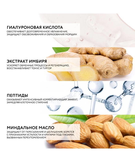 Dr.Sea Увлажняющий корректирующий крем для глаз с ретинолом и гиалуроновой кислотой, 30мл (4)