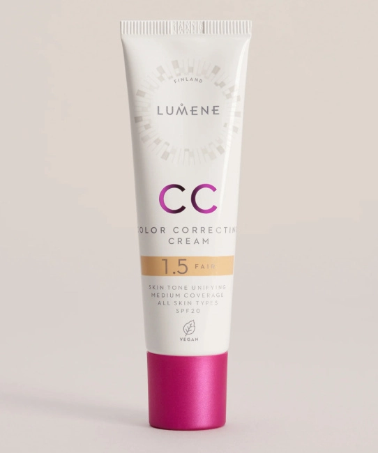 Lumene  CC крем "Абсолютное совершенство" SPF 20, тон Натуральный/ shade FAIR, 30мл (3)