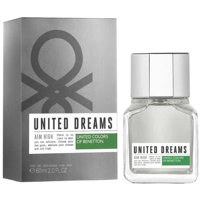Benetton Туалетная вода для мужчин United Dreams Aim High, 60мл