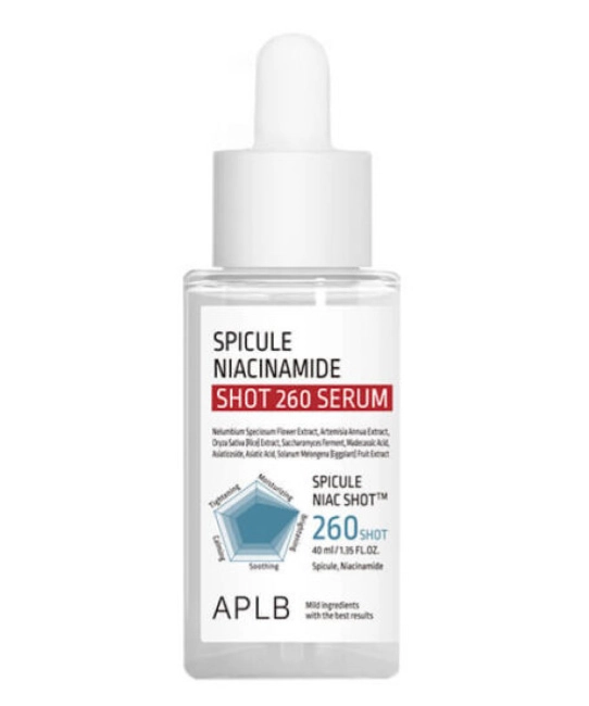 APLB Сыворотка со спикулами и ниацинамидом Spicule Niacinamide Shot 260 Serum, 40мл