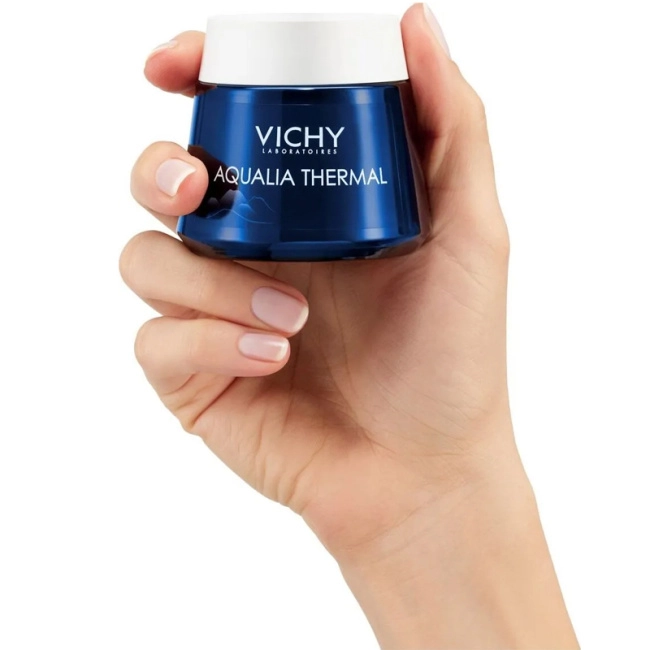 VICHY Крем-гель ночной для глубокого увлажнения кожи лица, 75мл (4)