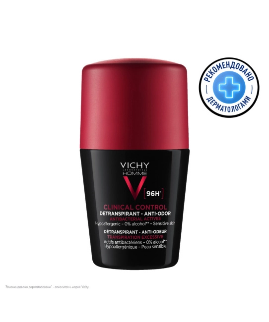 VICHY Дезодорант-антиперспирант Homme, 50мл (1)