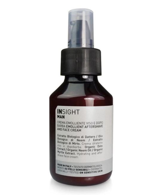 INSIGHT Крем смягчающий для лица и после бритья, 100мл