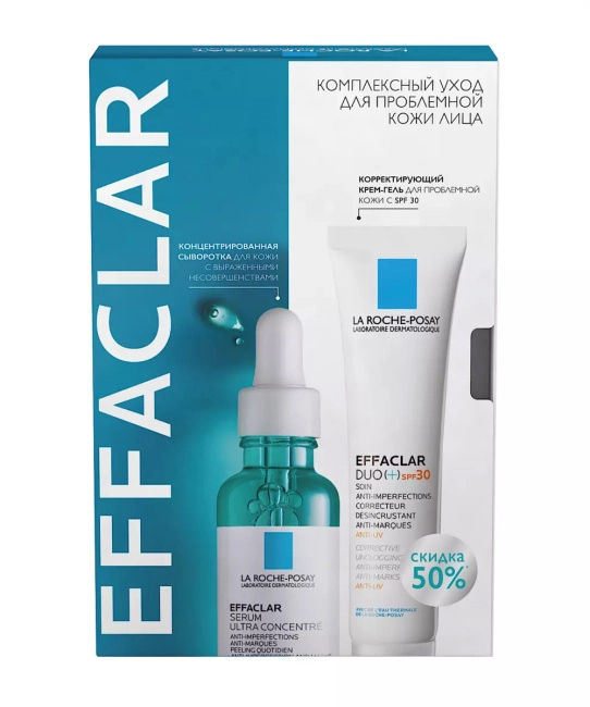 La Roche-Posay Промонабор для ухода за кожей лица Effaclar, 1уп