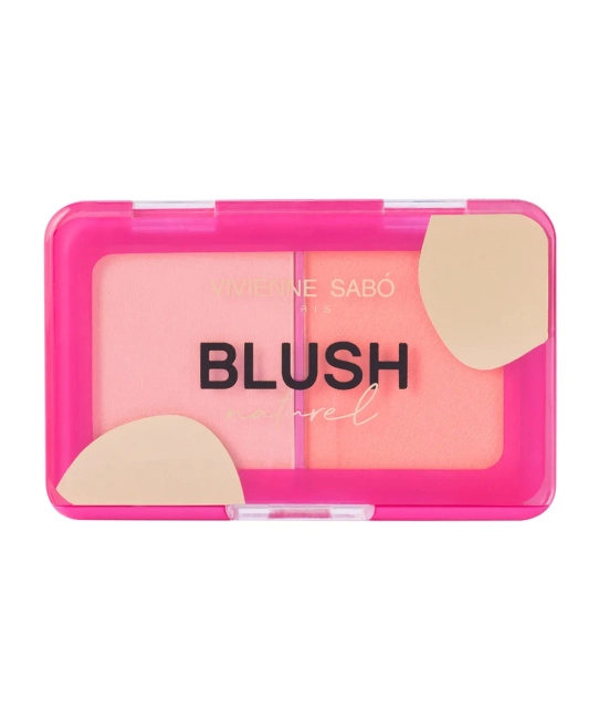 Vivienne Sabo Палетка румян Naturel тон 03 персиковый, 6г
