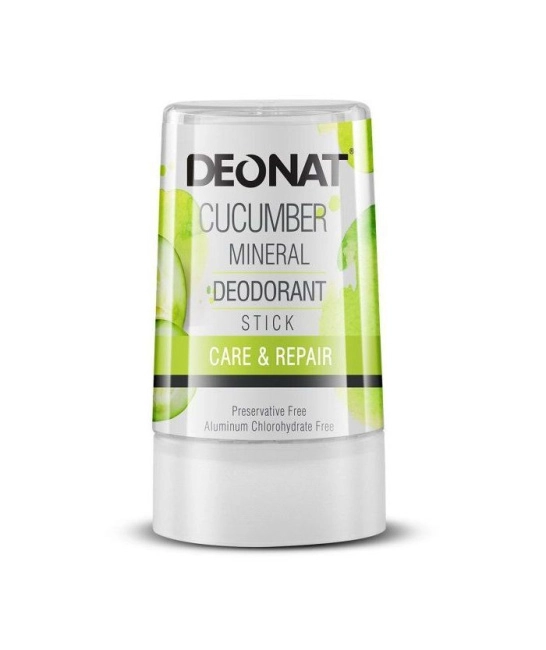 Deonat Дезодорант-кристалл стик с экстрактом огурца, 40г