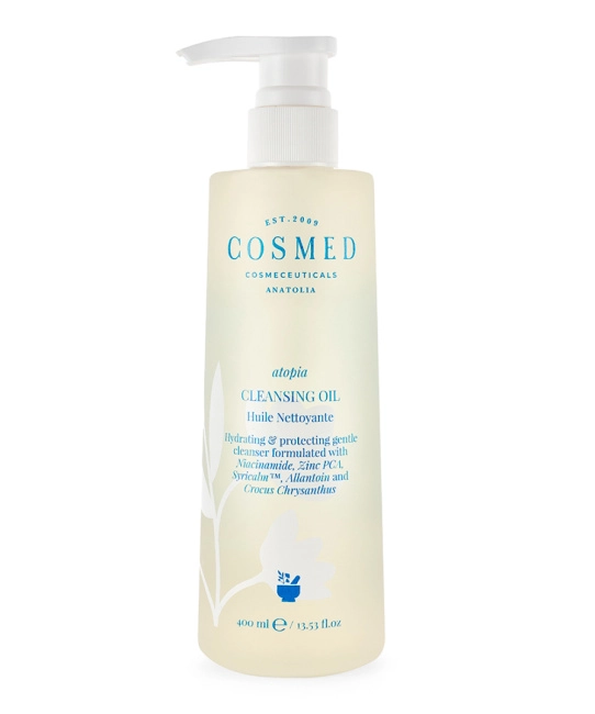Cosmed Масло для душа очищающее увлажняющее защитное для сухой и и очень сухой кожи ATOPIA CLEANSING OIL, 400мл