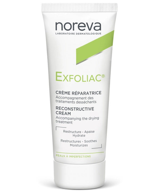 Noreva Крем восстанавливающий Exfoliac, 40мл