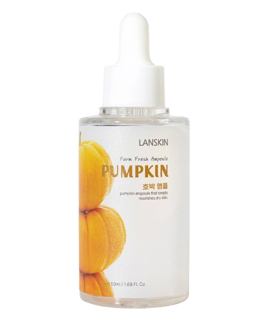 Lanskin  Тонизирующая ампульная сыворотка с тыквой, 50мл