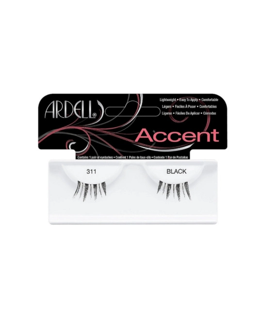 Ardell Накладные ресницы Fashion Lash Accent 311 Black (черные)