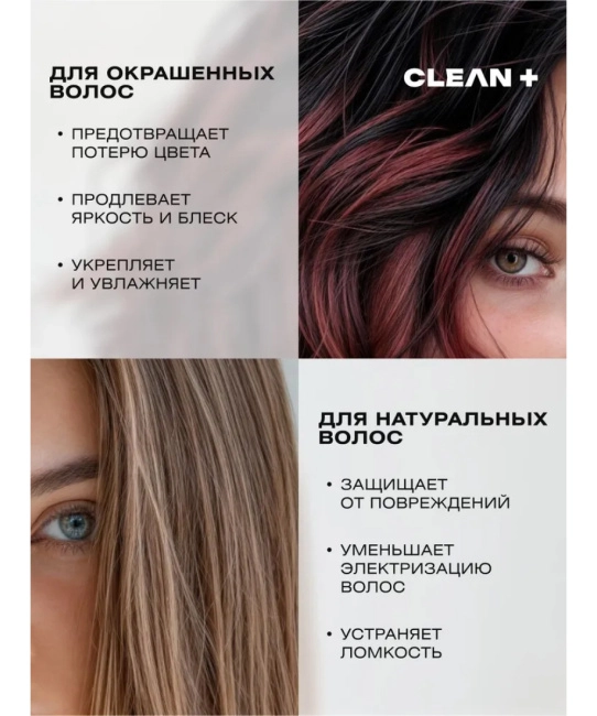 CLEANPLUS Шампунь ALL IN, 400мл (1)