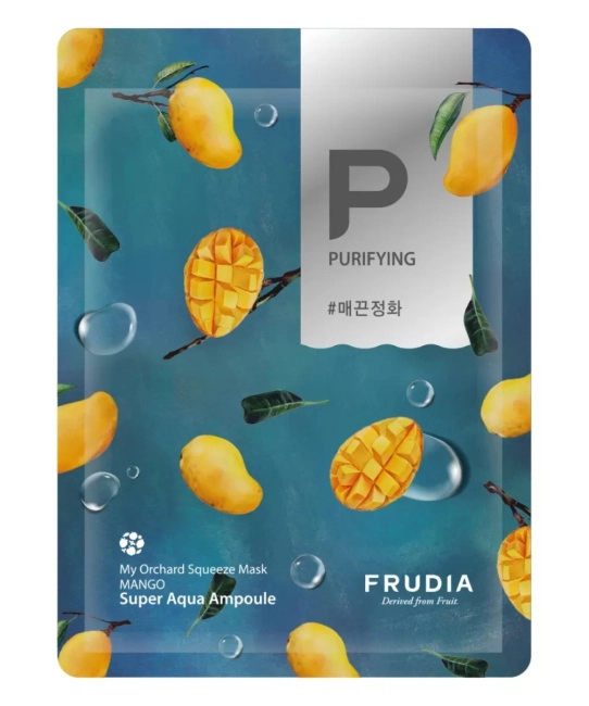 FRUDIA Тканевая маска для лица Смягчающая с манго, 20мл