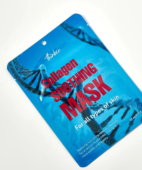 Thinkco Маска-салфетка для лица с коллагеном, COLLAGEN SOOTHING MASK, 23мл (1)