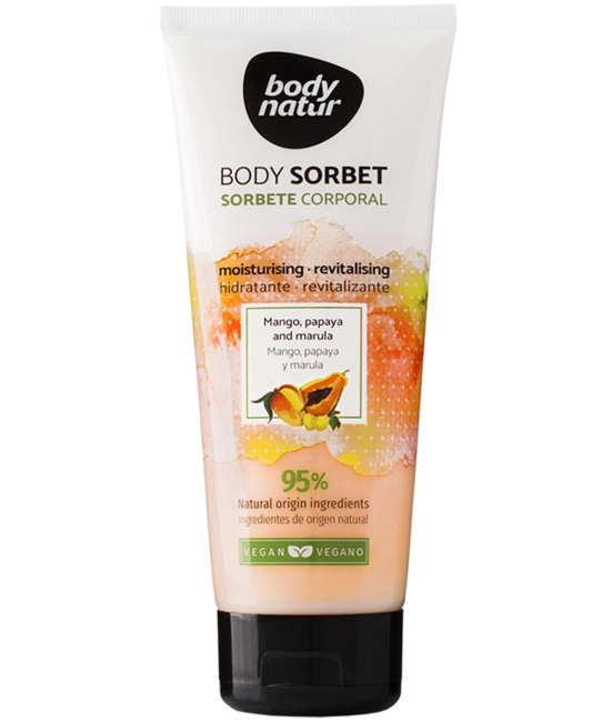 Body Natur Сорбет для тела с манго, папайей и марулой, 200мл