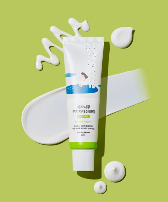 Round Lab Увлажняющее солнцезащитное средство для чувствительной кожи BIRCH JUICE MILD-UP SUNSCREEN, 50мл (1)