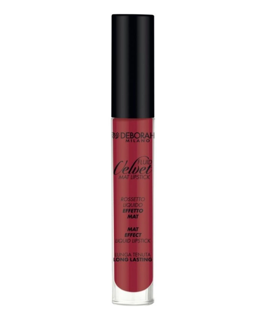 Deborah Milano Помада матовая устойчивая для губ, тон 06 Iconic Red, 18мл