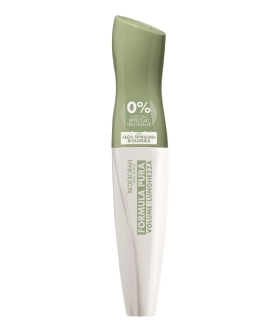Deborah Milano Тушь для ресниц Объем и длина FORMULA PURA MASCARA VOLUME & LUNGHEZZA тон черный, 12 (1)