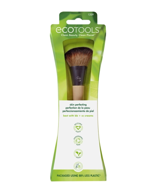 EcoTools Кисть для тональной основы скошенная Skin Perfecting, 1шт (3)