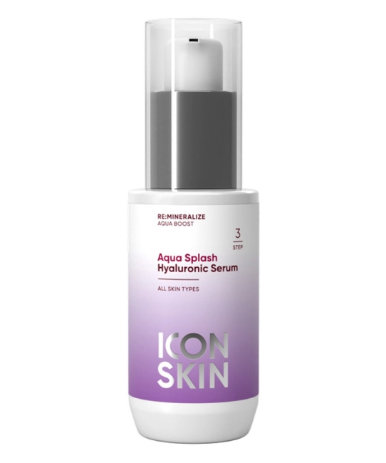 Icon skin Сыворотка увлажняющая Aqua Splash / Aqua Splash Hyaluronic Serum, 30мл