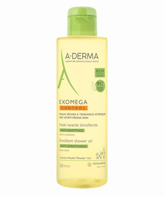 A-DERMA Масло для душа Смягчающее A-DERMA EXOMEGA CONTROL, 500мл