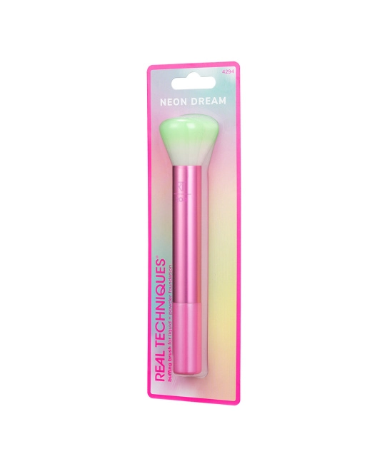 Real Techniques Кисть для тональной основы Neon Dream, 1шт (3)
