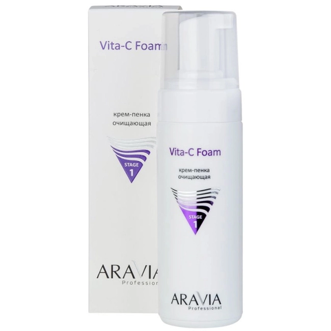 Aravia Professional Крем-пенка для лица Очищающая, 160мл