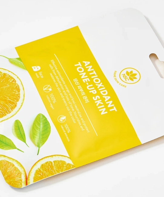 NAME SKIN CARE Маска тканевая для лица Антиоксидантная и Тонус кожи, 22мл (1)