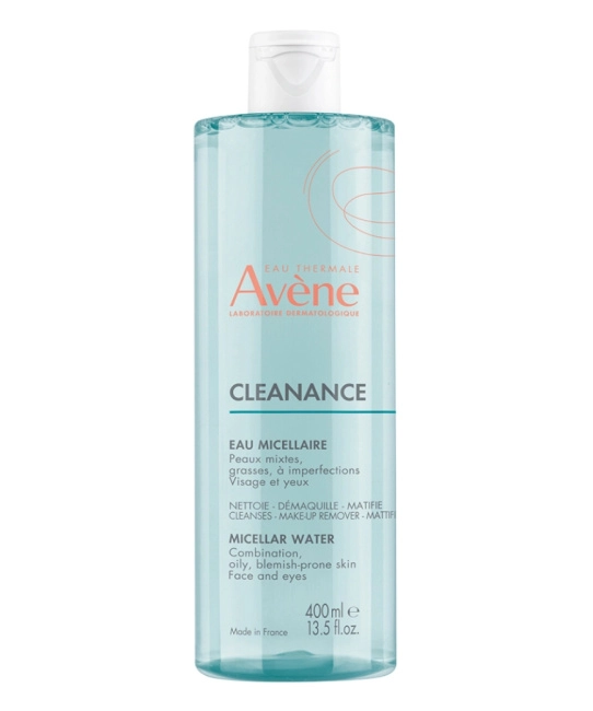 AVENE Мицеллярная вода для комбинированной и жирной кожи, склонной к акне  CLEANANCE, 400мл