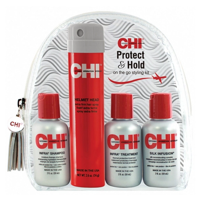 CHI Дорожный набор для ухода за волосами Infra Protect & Hold Kit