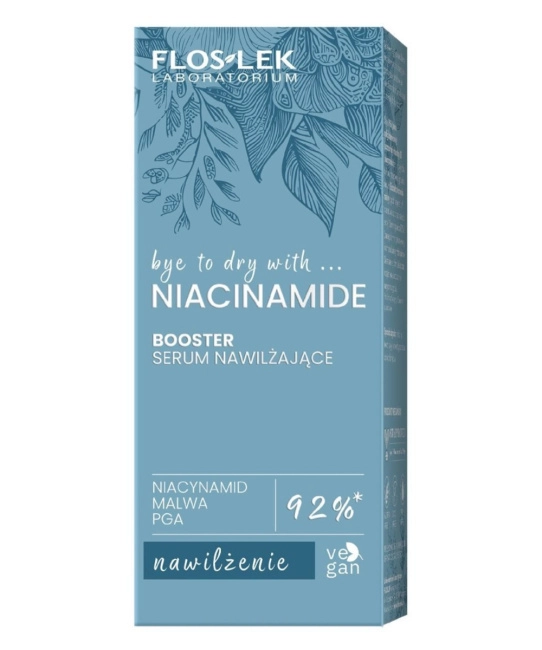 Floslek Увлажняющая сыворотка NIACINAMIDE BOOSTER HYDRATING SERUM, 30мл (2)