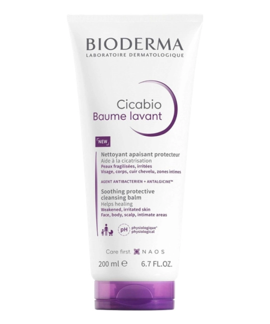 Bioderma Бальзам очищающий Baume Lavant Cicabio, 200мл