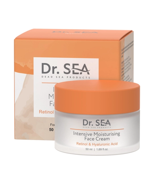 Dr.Sea Интенсивный увлажняющий крем для лица с Ретинолом и гиалуроновой кислотой, 50мл (3)