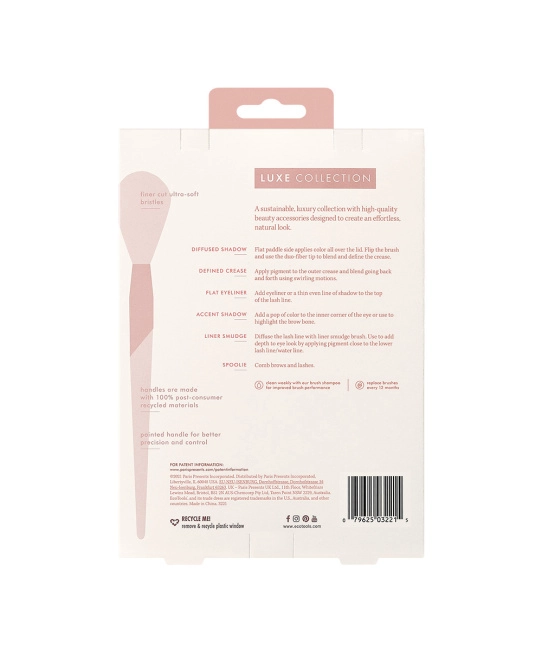 EcoTools Набор кистей для макияжа глаз Luxe, 6шт (2)