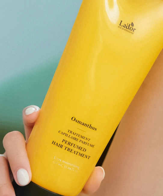 Lador Парфюмированная маска для волос с кератином LA'DOR PERFUMED HAIR TREATMENT (OSMANTHUS), 380мл (2)