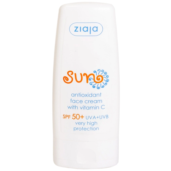 ZIAJA Крем для лица антиоксидант c витамином С SPF 50+, 50мл
