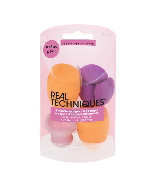 Real Techniques Набор спонжей для макияжа Miracle Complexion, 6шт (5)