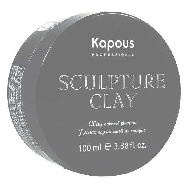 Kapous Глина для укладки волос нормальной фиксации, 100мл