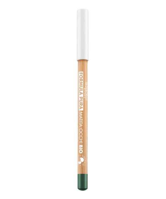 Deborah Milano Карандаш для глаз FORMULA PURA ORGANIC EYE PENCIL, тон: 04 Зеленый, 1.2г (2)