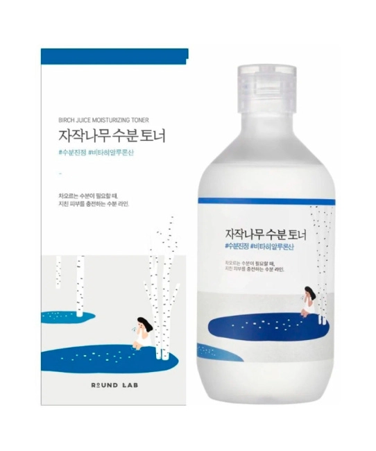 Round Lab Тоник увлажняющий для лица BIRCH JUICE MOISTURIZING TONER, 300мл (1)