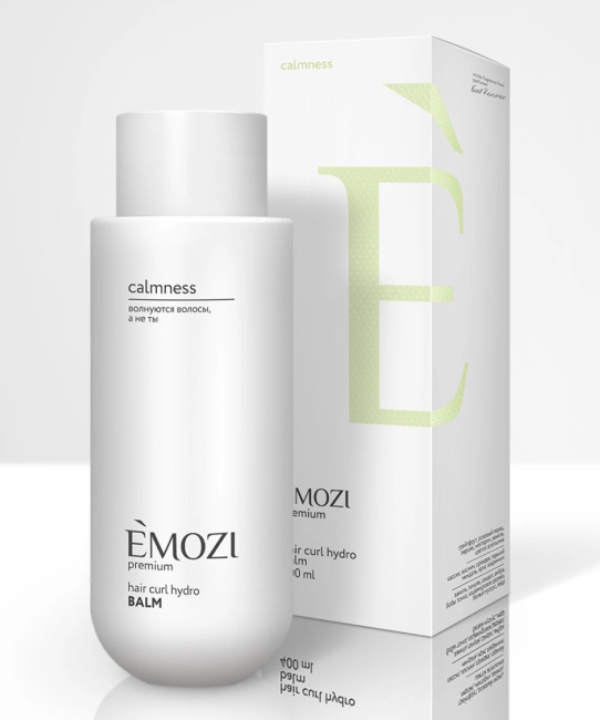 Emozi EMOZI Бальзам увлажняющий для кудрявых волос Calmness, 400 мл, 400мл