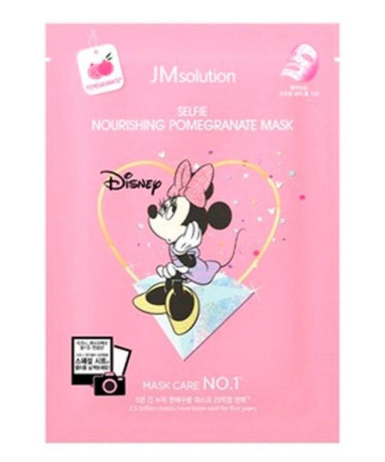 JM Solution Маска тканевая питательная с экстрактом граната Selfie Nourishing Pomegranate Mask, 30мл