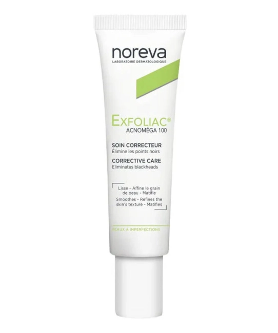 Noreva Крем корректирующий для лица Exfoliac Acnomega 100, 30мл