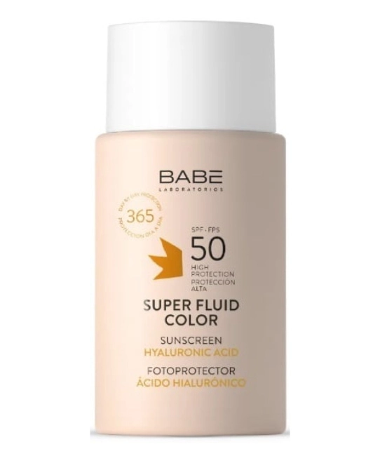 BABE Laboratorios Суперфлюид для лица матирующий тонирующий солнцезащитный SUPER FLUID COLOR MATTIFYNG SUNSCREEN SPF 50, 50мл
