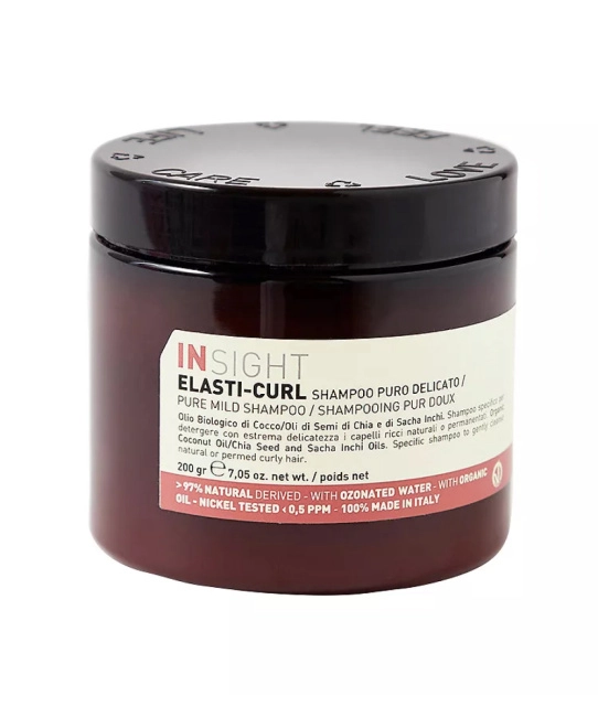 INSIGHT Увлажняющий шампунь-воск для кудрявых волос, 200гр