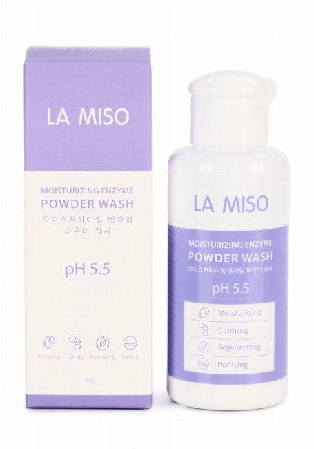 LA MISO Энзимная пудра для умывания Увлажняющая pH 5.5, 50г
