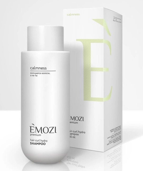Emozi EMOZI Шампунь увлажняющий для кудрявых волос Calmness, 400 мл, 400мл